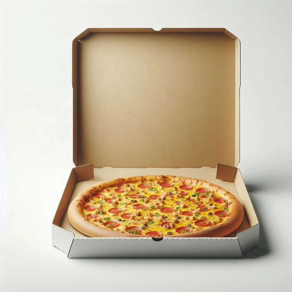 Gourmet Pie Parade Custom Logo Printed Pizza Boxes Impress Customers from Oven to Doorstep
