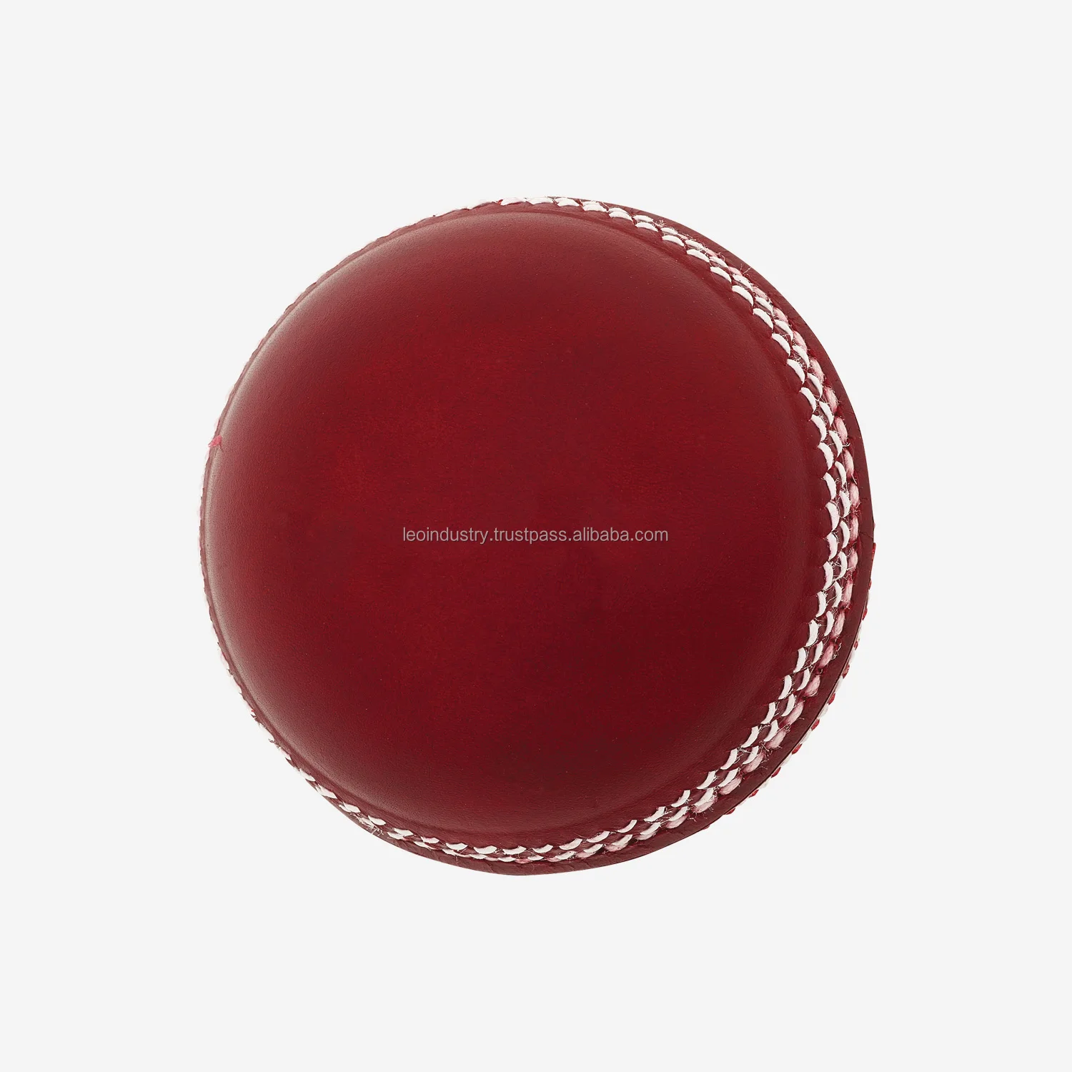 Wholesale Most Popular Cricket ball Genuine Pink Leather 4-Piece Custom Design Color Sports Team ball