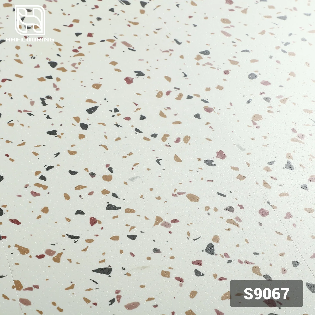 HH Flooring Stone Series Hybrid Flooring 100% Waterproof mattonelle vinyl tile for interior decor