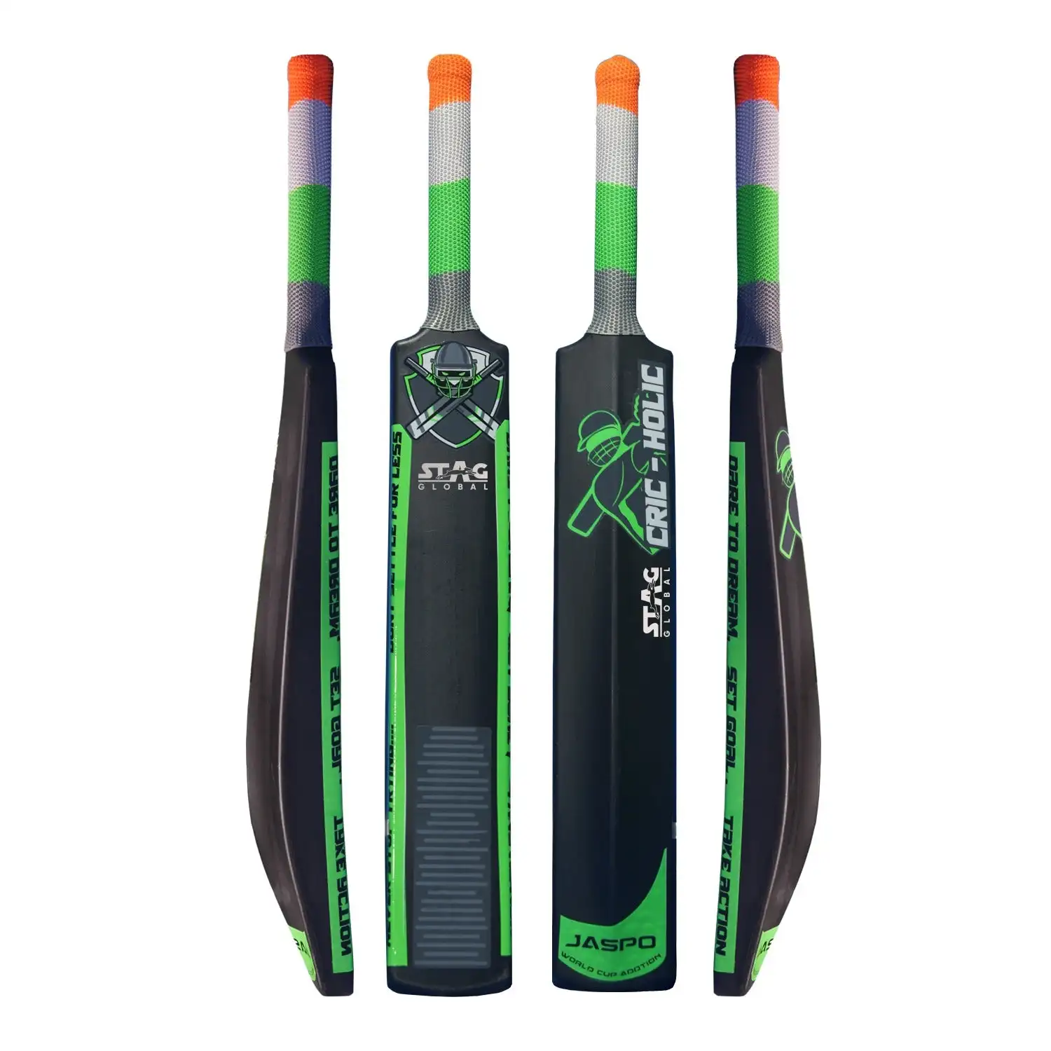 StagGlobal Series 1 Plastic Cricket Bat Full Size Bat for All Age Group