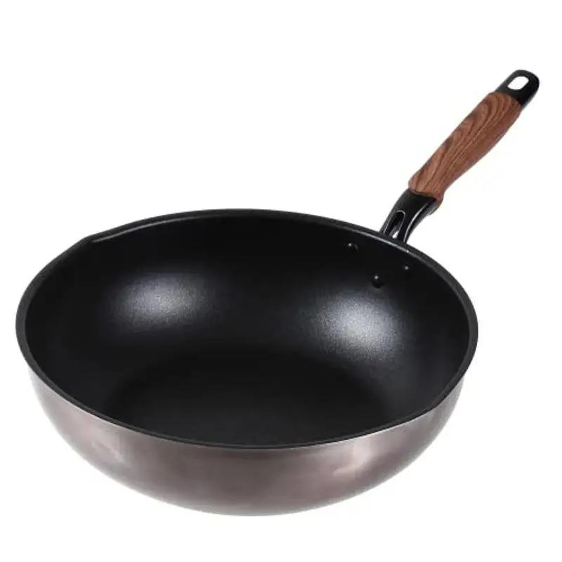 WARAKUTEI IH Deep Pan 32cm Made in Japan Frying Pan Non Stick Frying Pan Best Selling