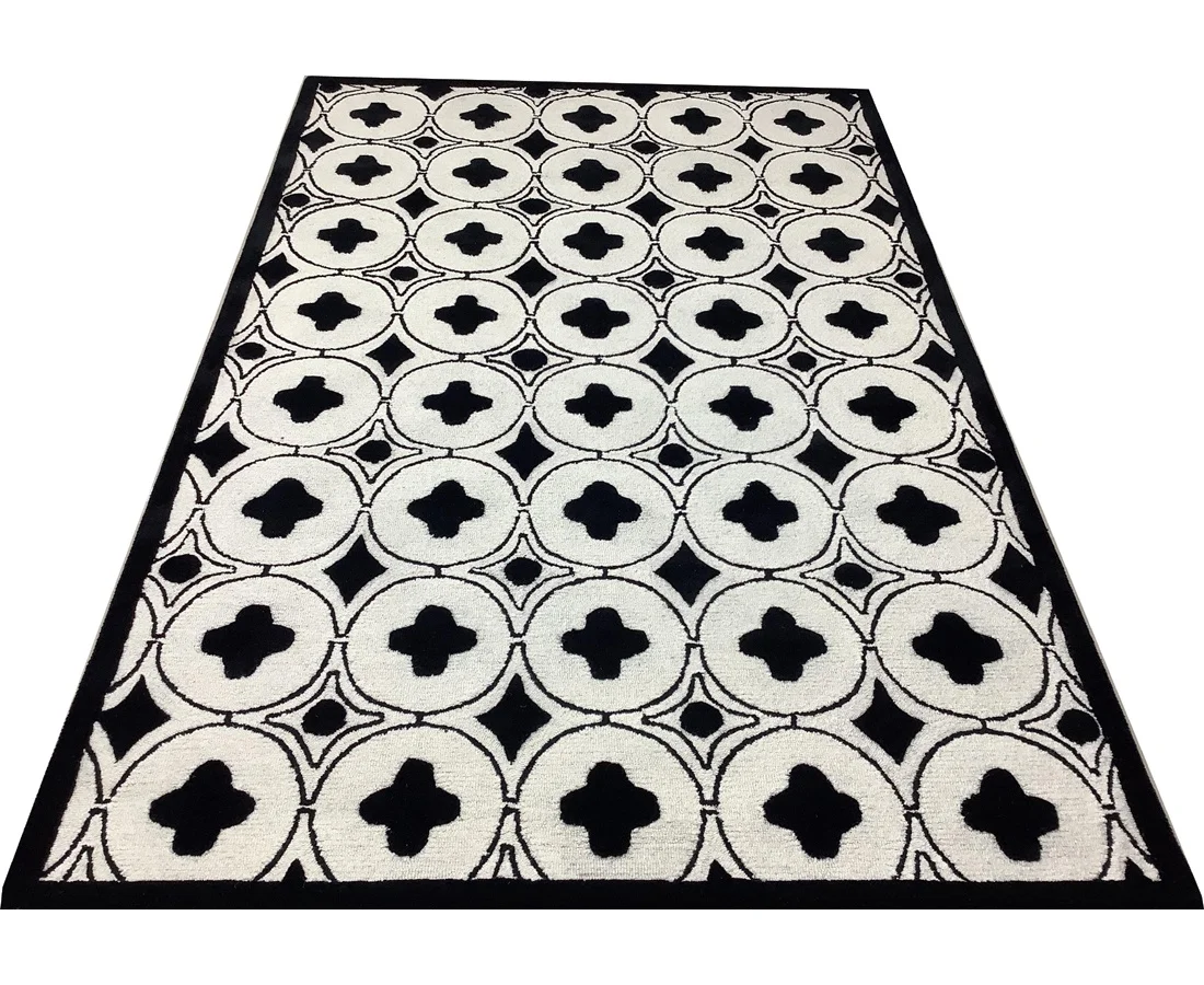 Hand Tufted Woollen Carpets I Decorative Living Room Modern Design Rug I Trendy Area Rugs