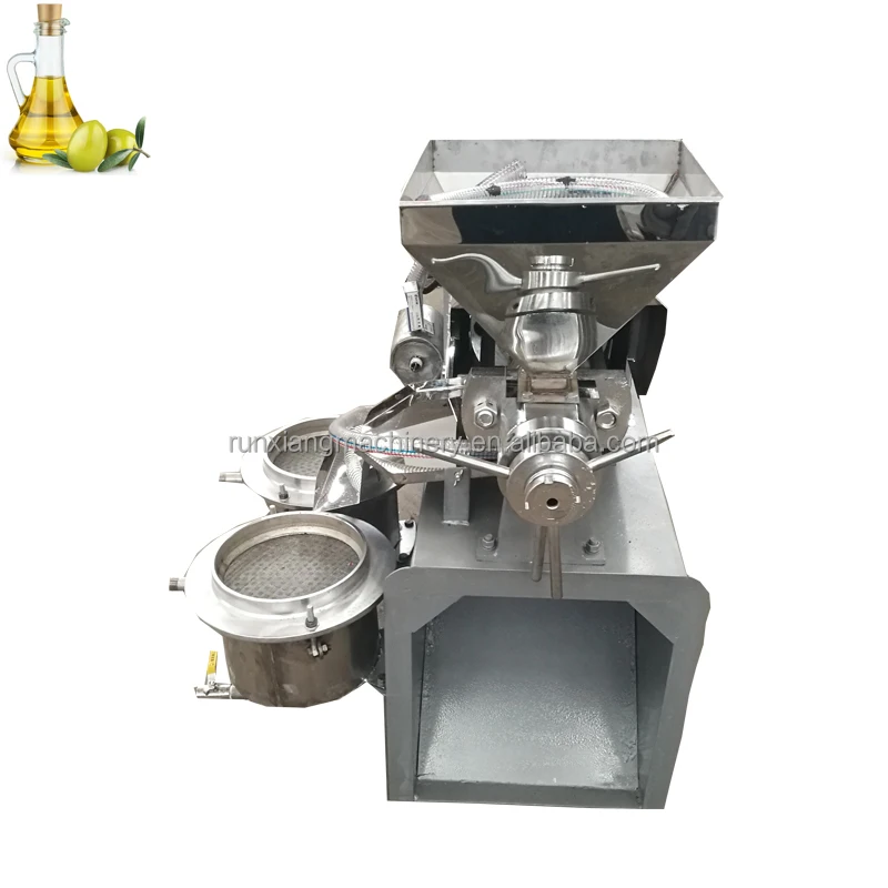 Automatic Sunflower Oil Press Machine for Plant-Based Oils Sunflower, Coconut, Mustard, Olive, Avocado, Soybean
