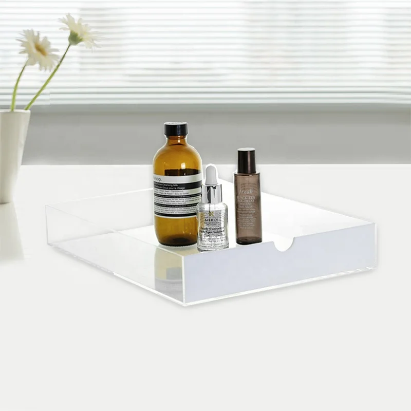 Home Acrylic Clear Acrylic Desktop Organizer File Trays For Office Storage Holders & Racks