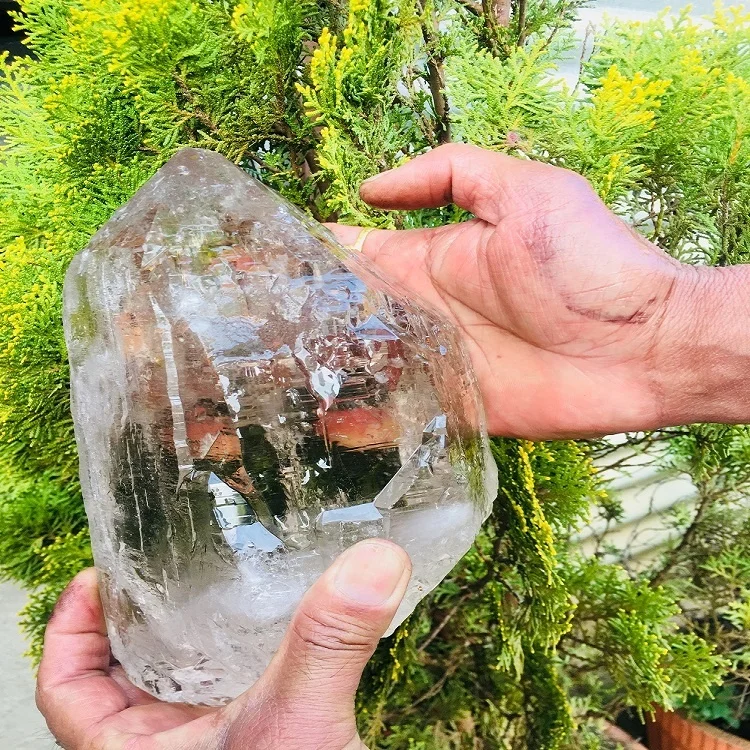natural rough Himalayan crystal quartz