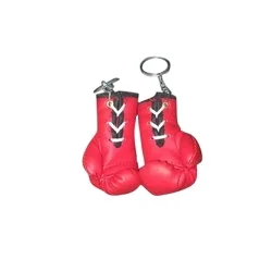 Рекламная продукция брелок для ключей в виде боксерских перчаток на заказ