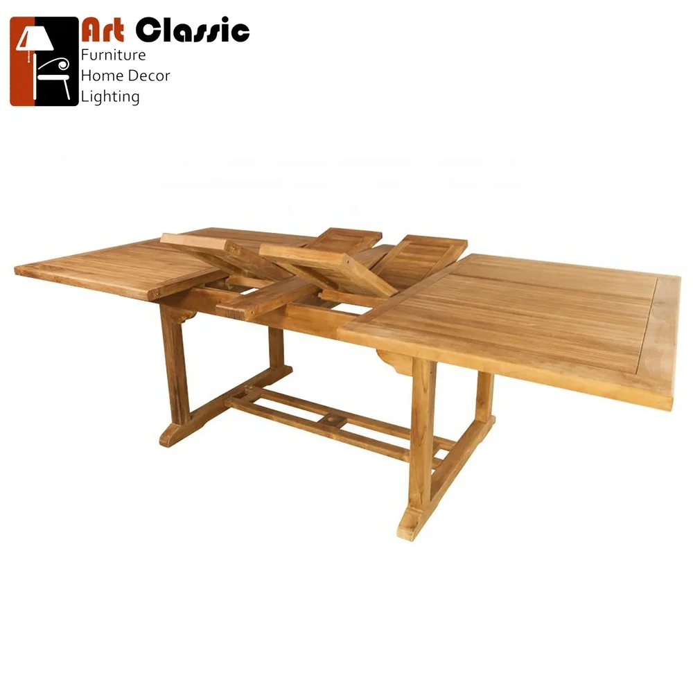 Orchard Extended  Rectangular Table 200-300 Teak Garden Furniture