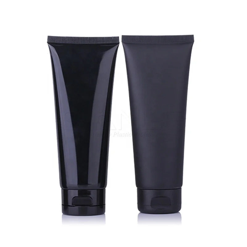 Empty Plastic 100 ml Flip Top Squeeze Bottles Body Cream Nail Lotion Customized skin care Packaging Plastic Tube