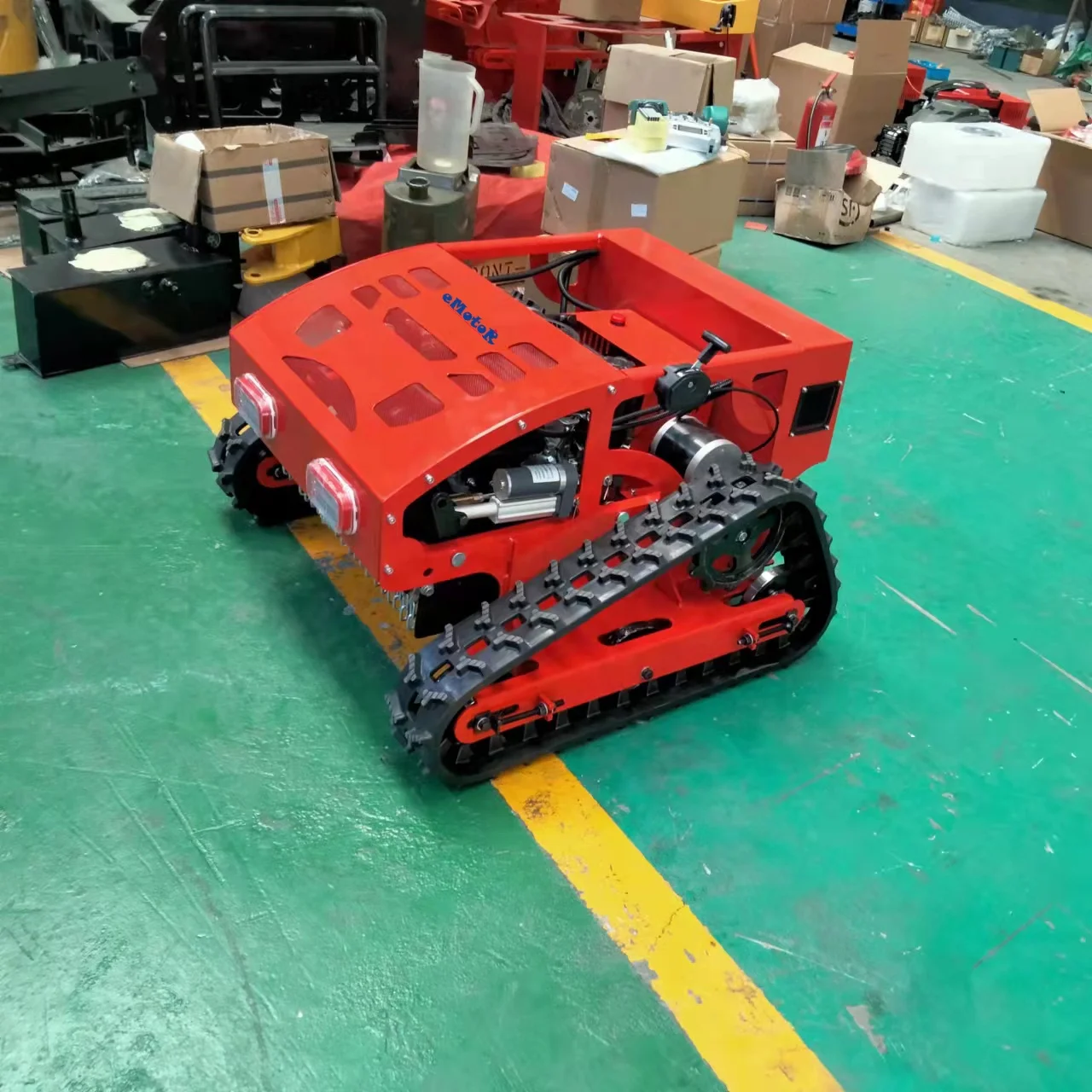 Manufacturer lowest price for lawn mowers crawler robot lawn mower remote control grass cutter remote control lawn mower with CE