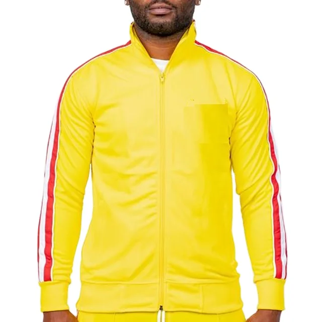 Men Stacked Jogger Suits Customize Stacked Sweat Suit Nylon Cotton Stacked Suit Men Gym Clothing Jogging Wear