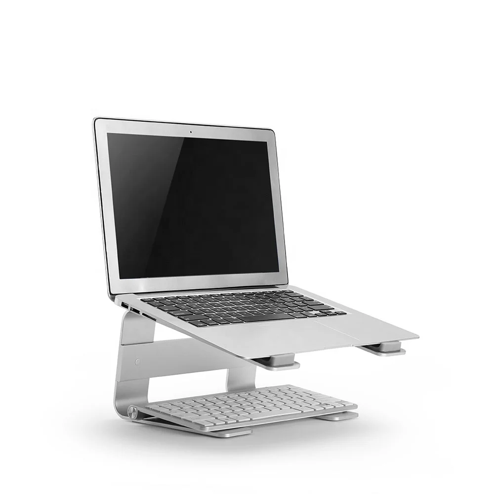 Office Computer Accessories Ergonomic High-Rise Aluminum Laptop Stand