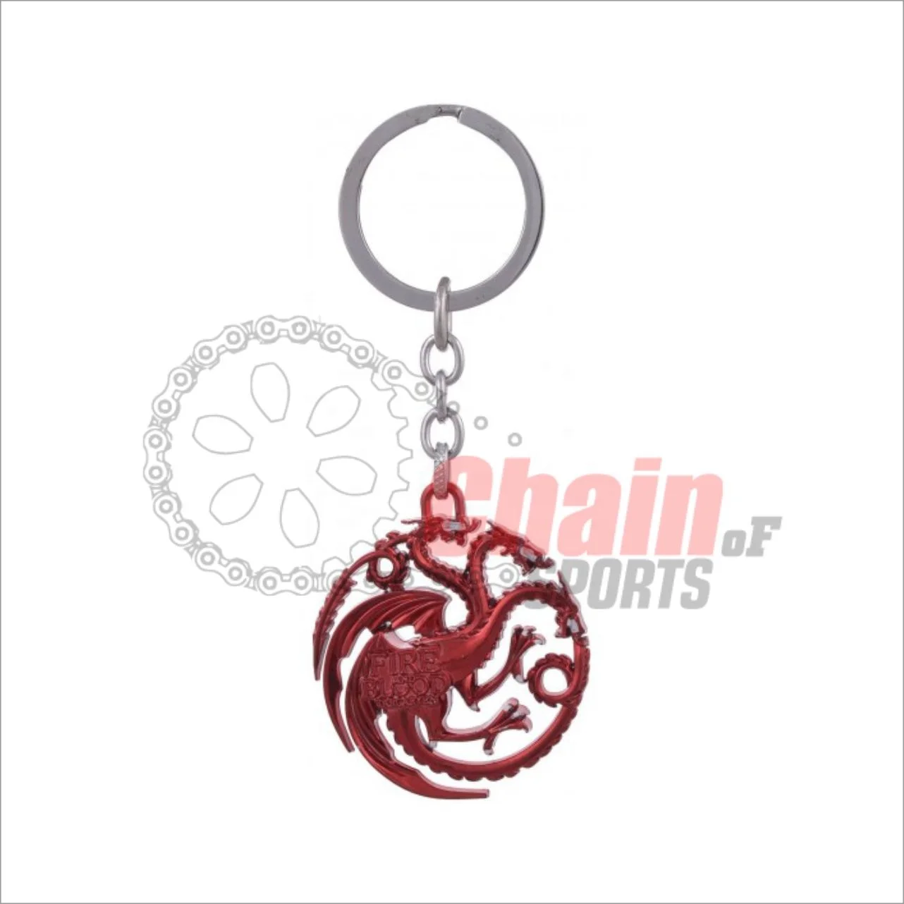 Металлическая/кожаная цепочка для ключей