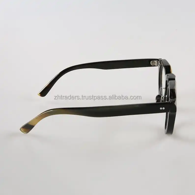 High Quality Computer Eyewear Custom Logo Vintage Square Unisex Optical Glasses Frame from Indian Supplier