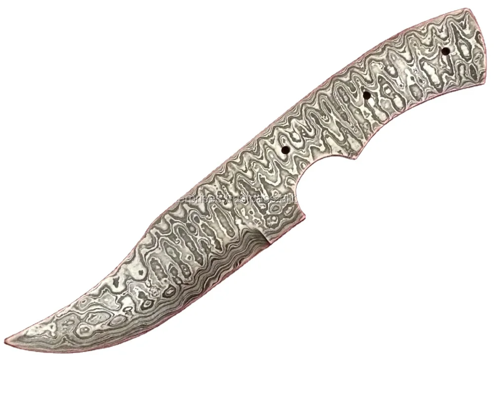 Custom made hunting/Skinner Damascus blankk blade SK-169