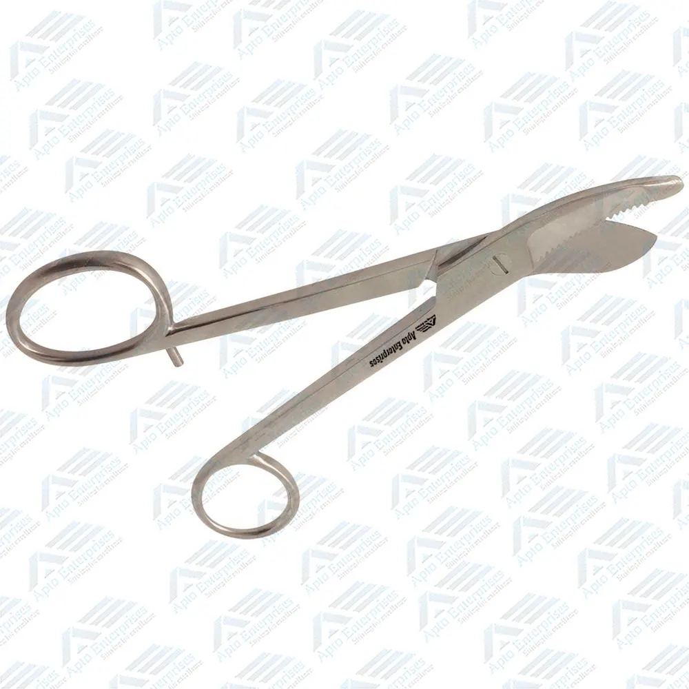 Plaster Scissors Bruns High Quality Burns Orthopedic Instruments Set Stainless Steel Bruns Shape Scissors Manual Instruments