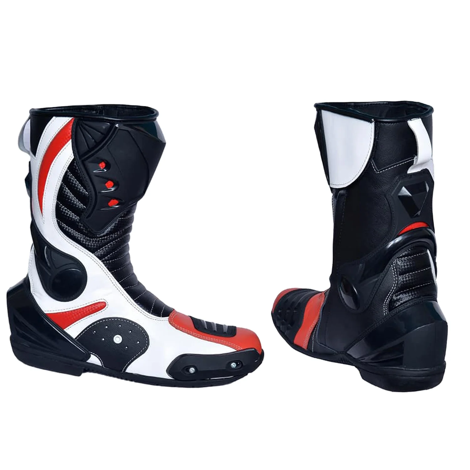 2023 Motorbike Racing Shoes Motorcycle Riding Boots / OEM Services Hot Fashion Motorcycle Biker Racing Leather Boots Clothing