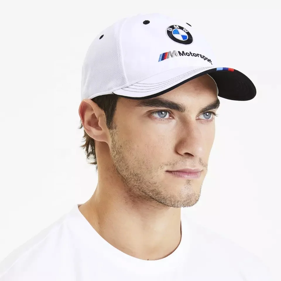 BM Performance Racing Moto Headwear Cotton Unstructured Dad Hats Caps Embroidery Logo Custom Baseball Caps