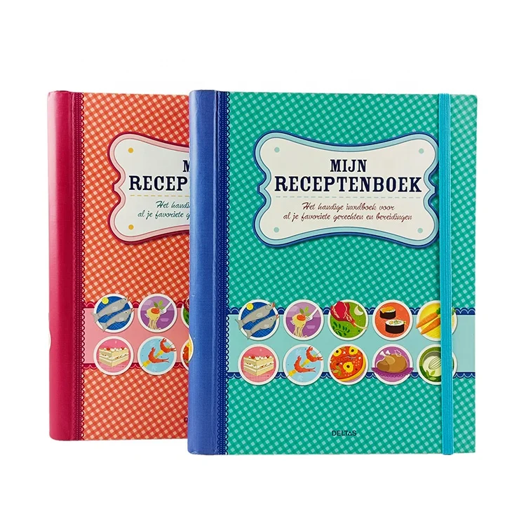 Custom Printing Hardcover Concealed Wire-O Binding Notebook with color separator pages