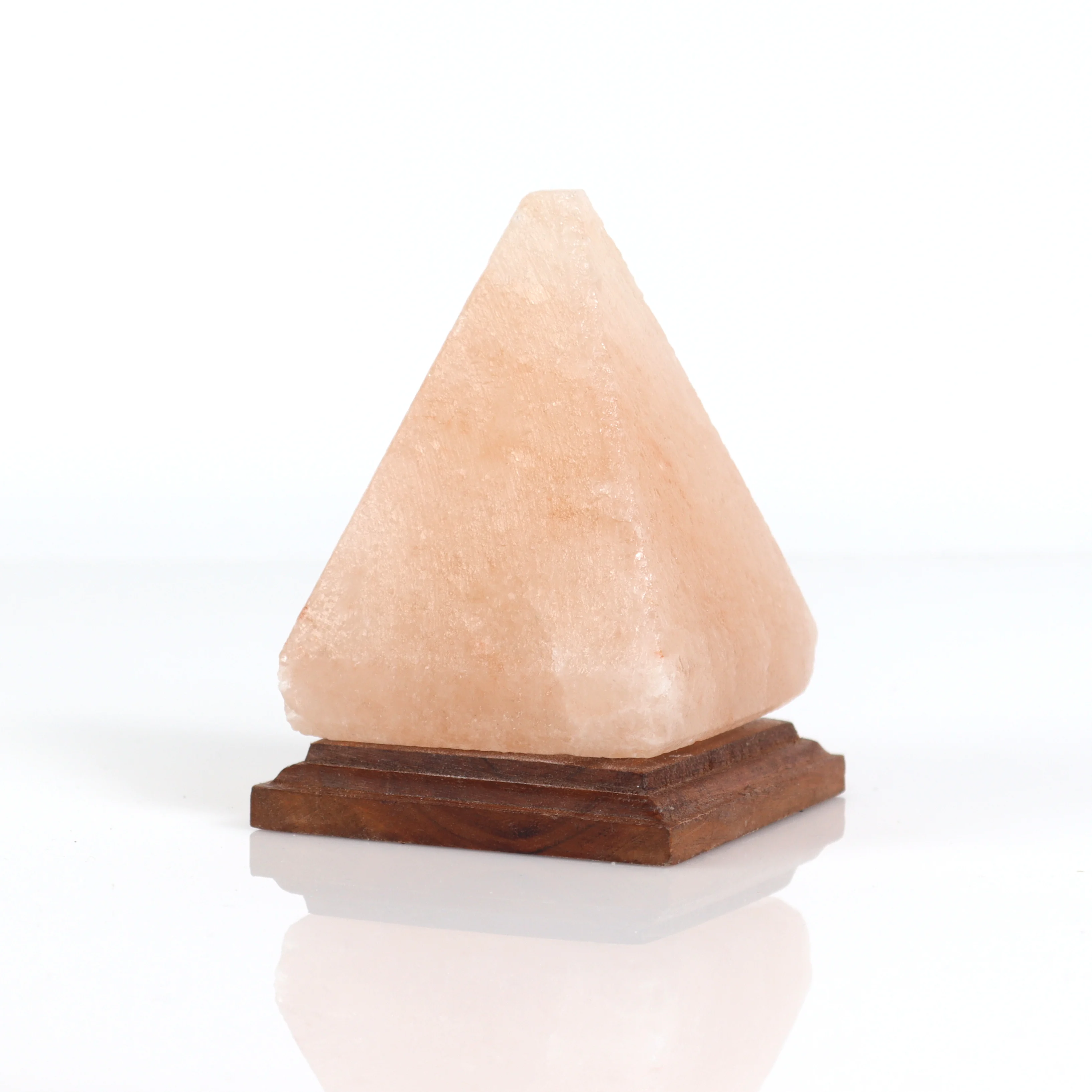 Wholesale Night Light Moon Shape Pink Crystal Rock USB Himalayan salt Lamps with 7 Colors Changing