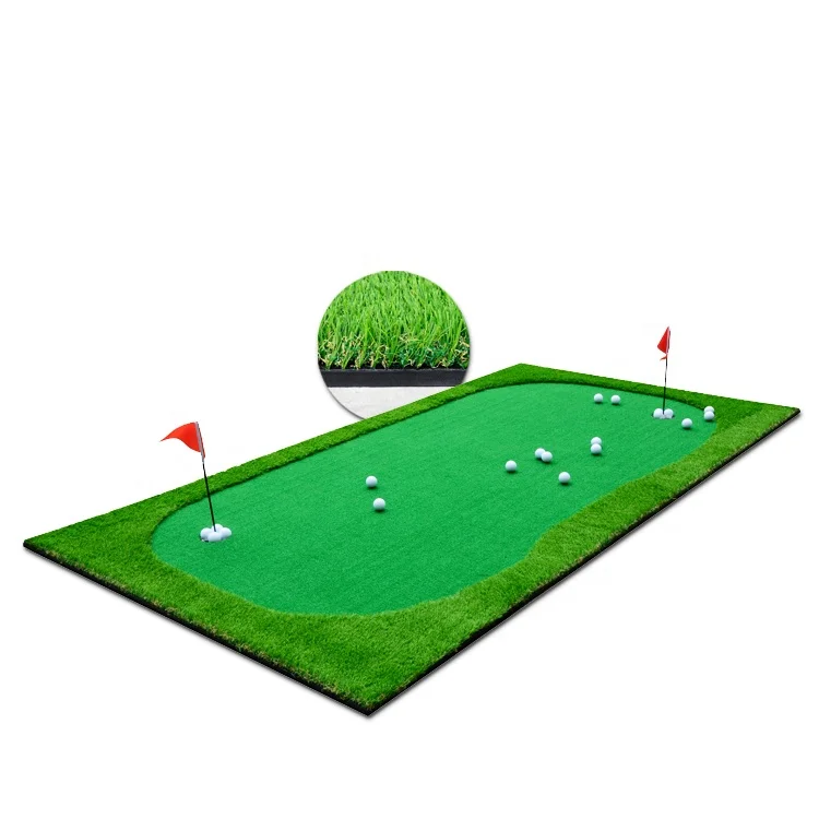 GP OEM ODM Factory Mini Golf Courses Outdoor Portable Backyard Minigolf Outdoor Golf Game Pine Golf Putting
