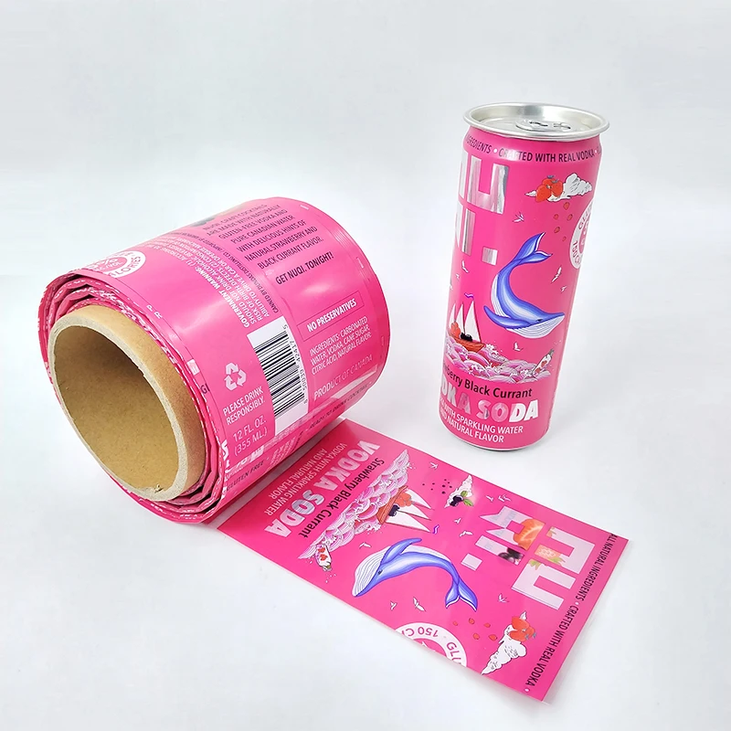 GH-Printing PVC Shrink Sleeve Label for Beverage Bottle