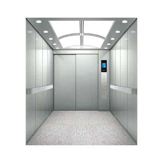 1250kg Stretcher Medical Elevator Lift Size Hospital Elevator for 8 Floors