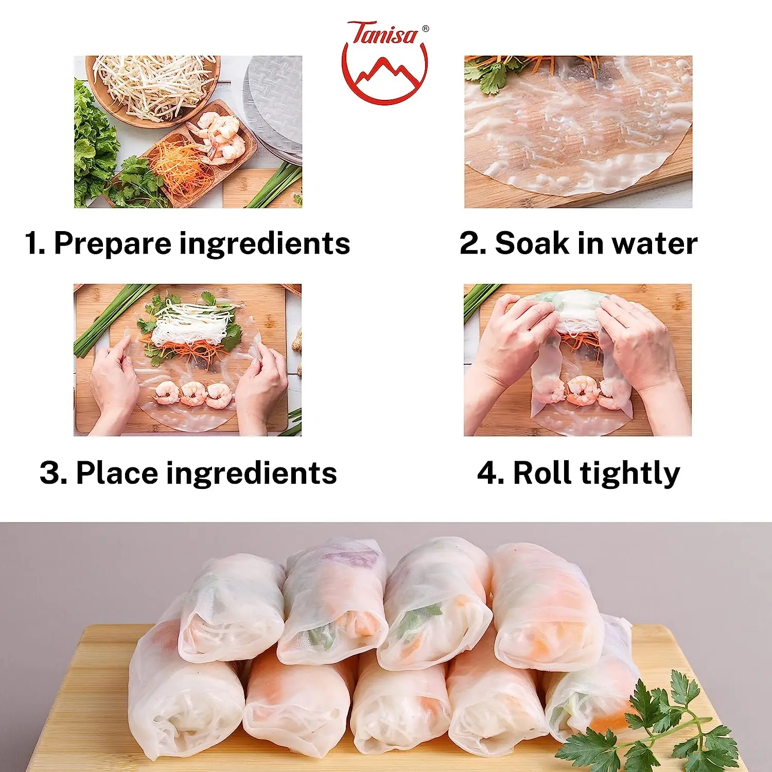 Best Price Healthy Vietnamese Rice Paper Supplier | Fresh Rolls, Deep Fried Rice Paper In Vietnam