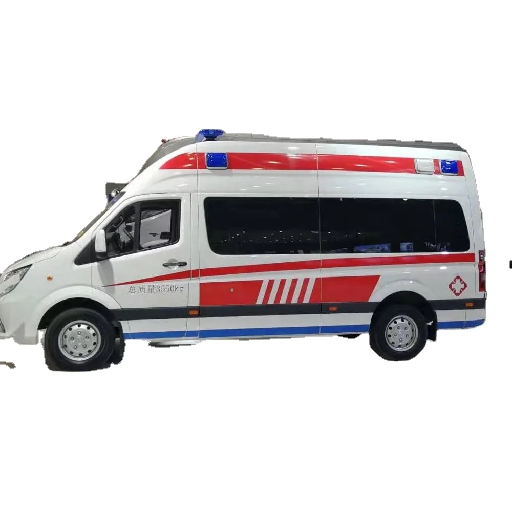 chinese cheapest LHD petrol engine inflatable car mobile dental clinic 4WD ambulance sales in Vietnam