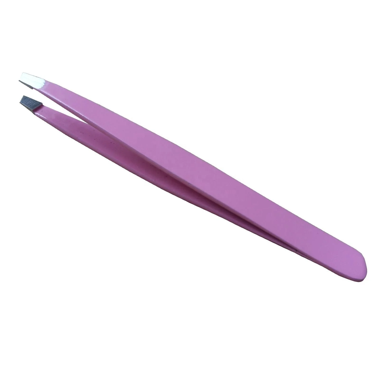 professional stainless steel all kinds of eyebrow slanted tip tweezers best cosmetic tweezers for eyebrows