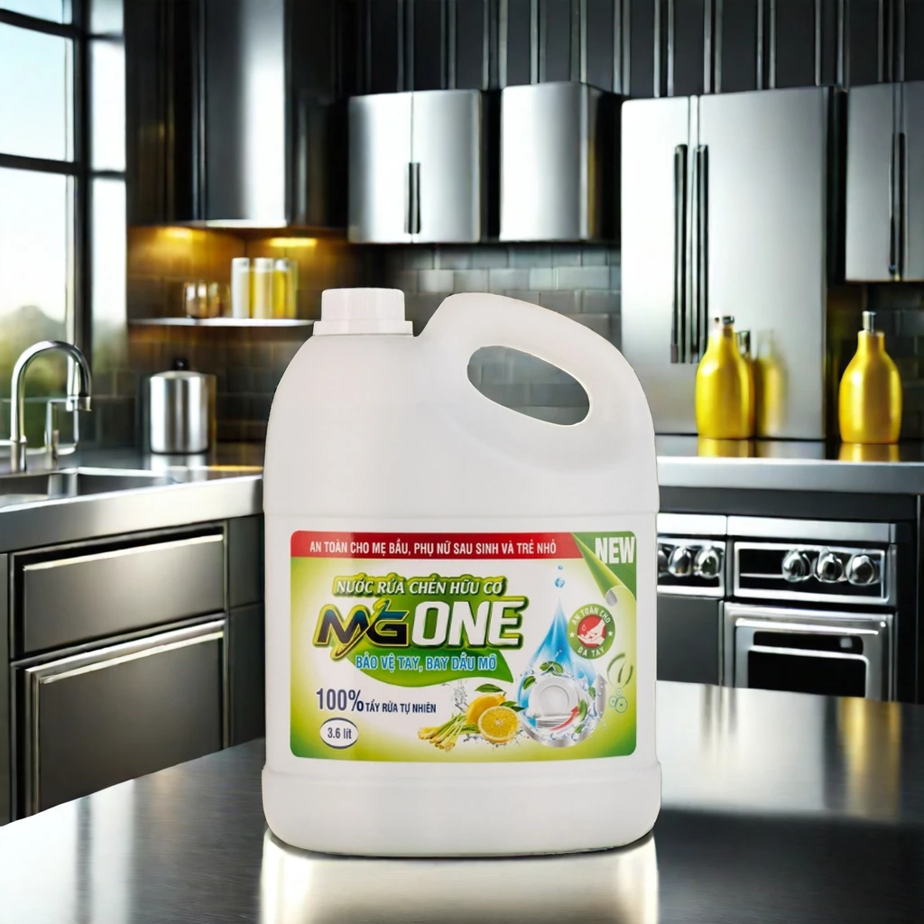 Production of dishwashing liquid Concentrated dishwashing liquid Benign dishwashing liquid is not harmful for children