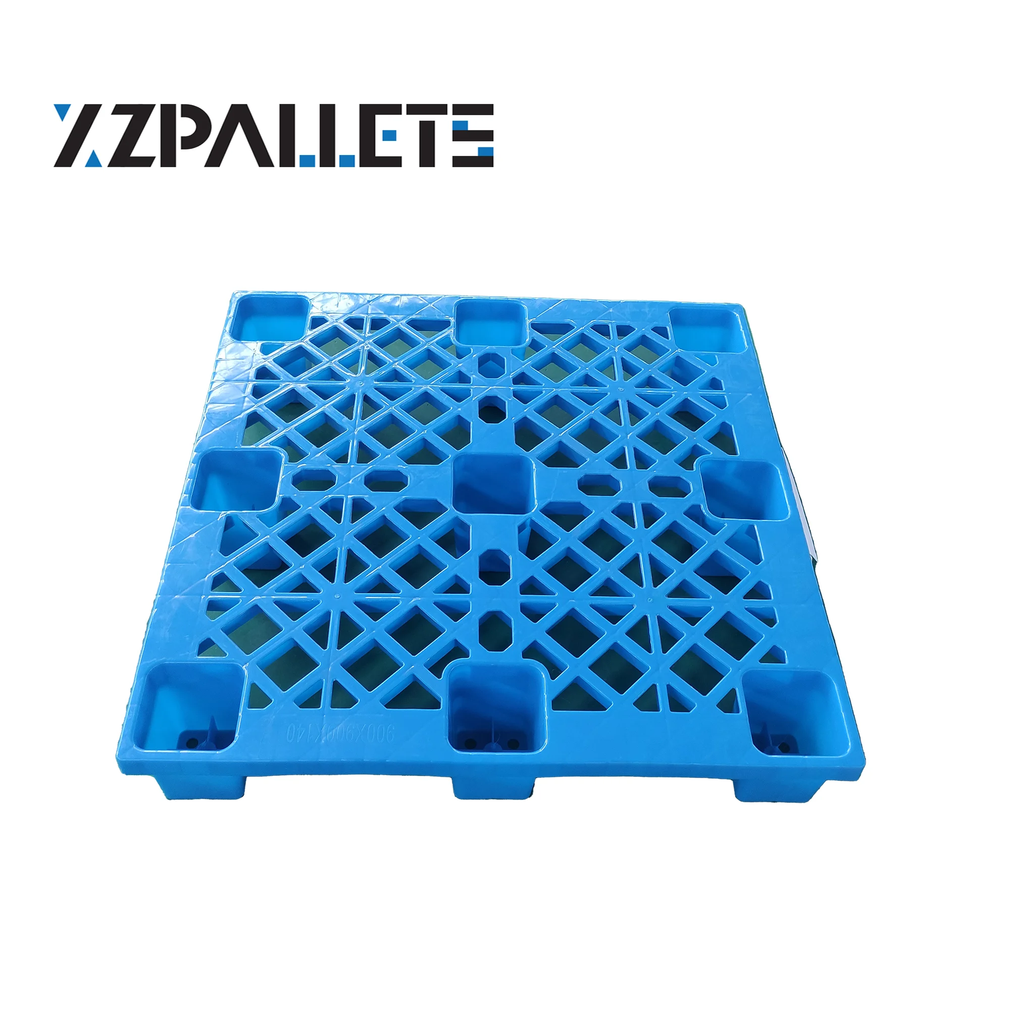 900*900Mm Plastic Pallet Manufacture Supplier for One Time Export Anti-slip Low Price HDPE Light Weight 9 Feets Pallet
