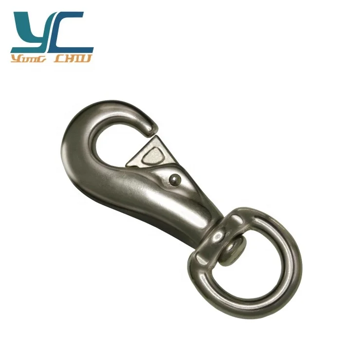 Чугунные поворотные защелкивающиеся крючки 200 г для поводка домашних животных