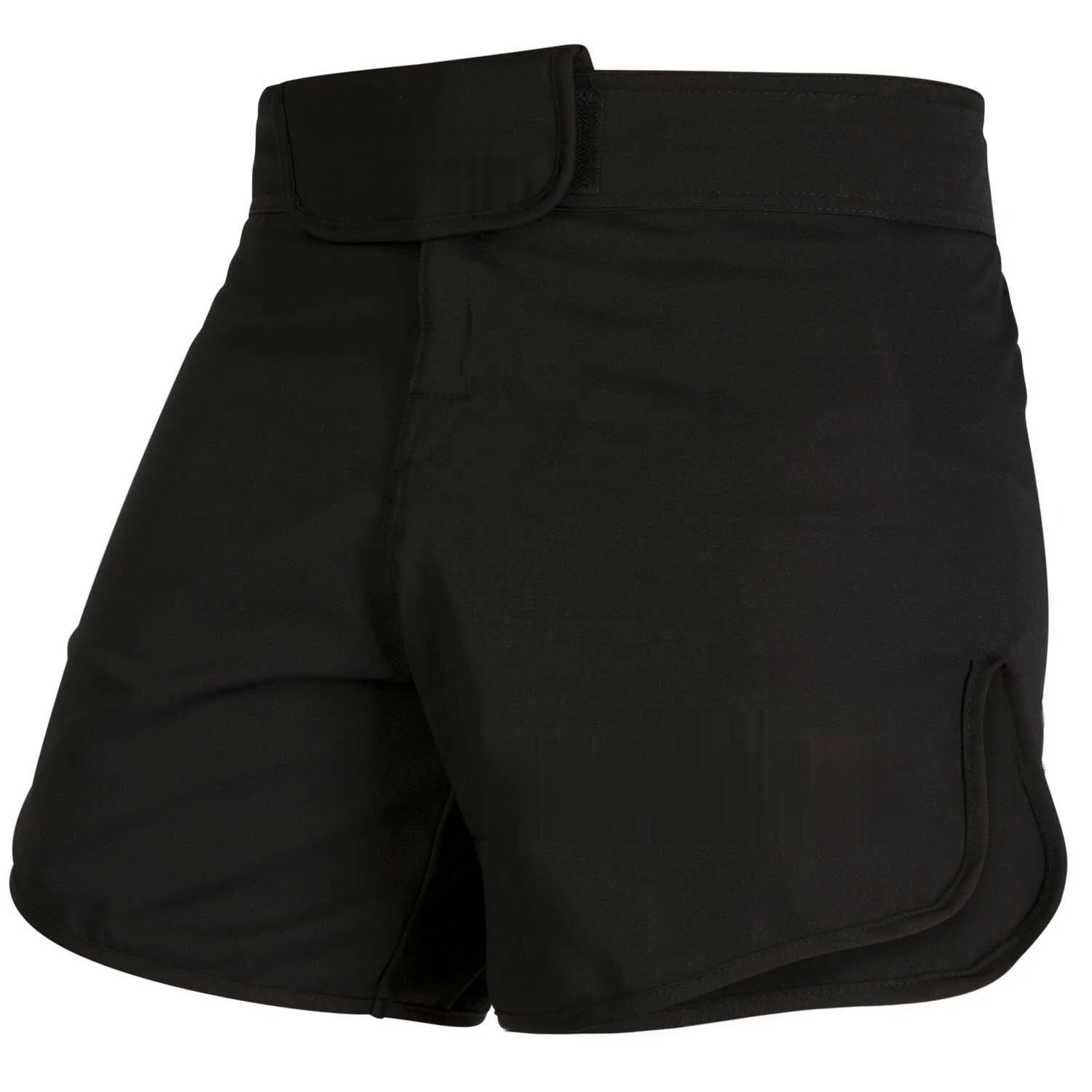 High Quality Fight OEM Wholesale Professional fabric 100% polyester V belt protection sparring comfortable MMA Shorts