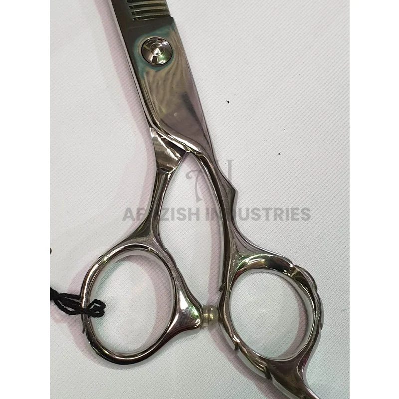 Beauty Instruments Professional Barber Scissor And Thinning Scissor for barber use with comfortable finger holder