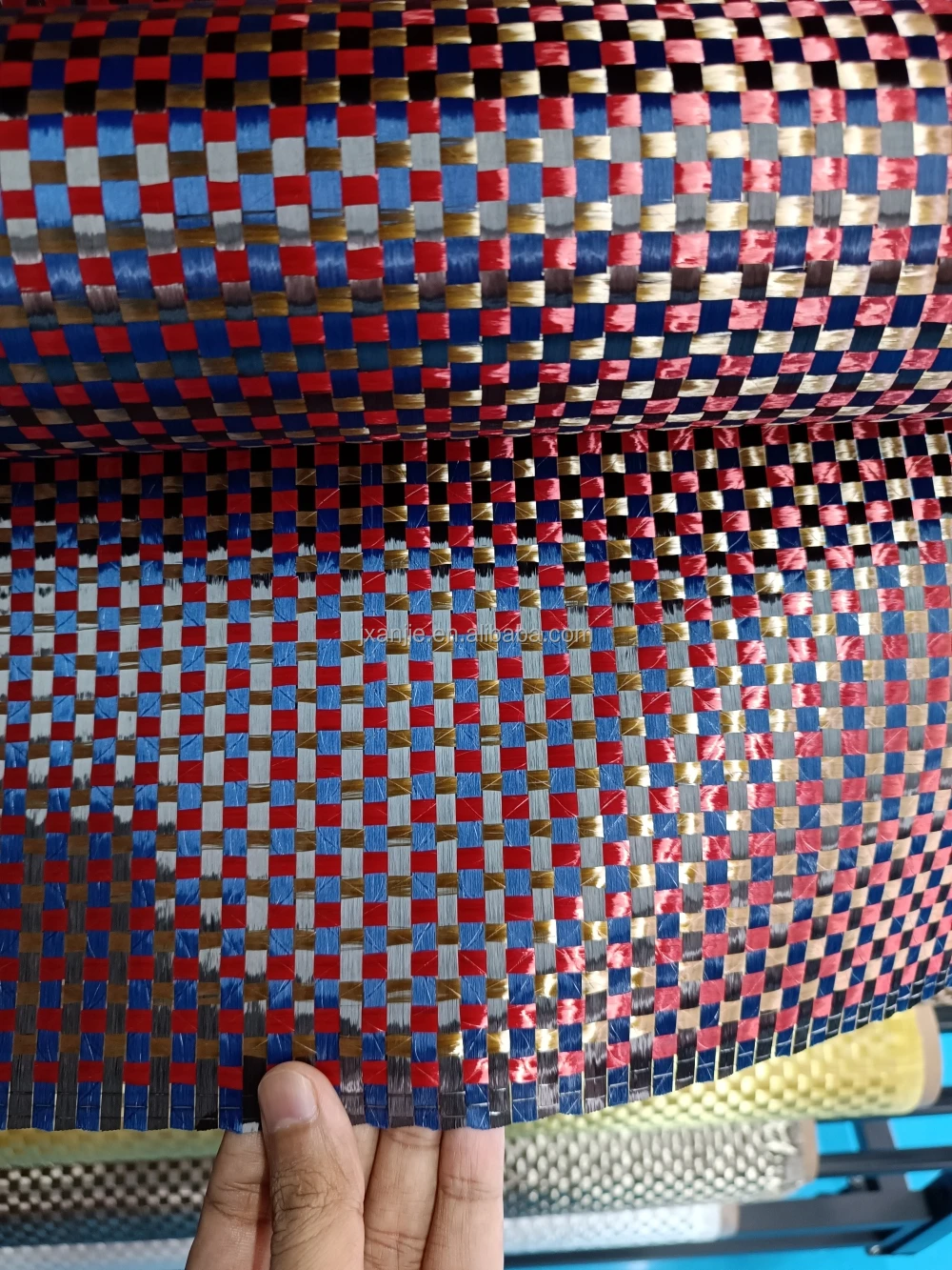 3k Carbon Fiber Mixed Fabric Roll best price carbon aramid fabric wholesale price for bike car parts