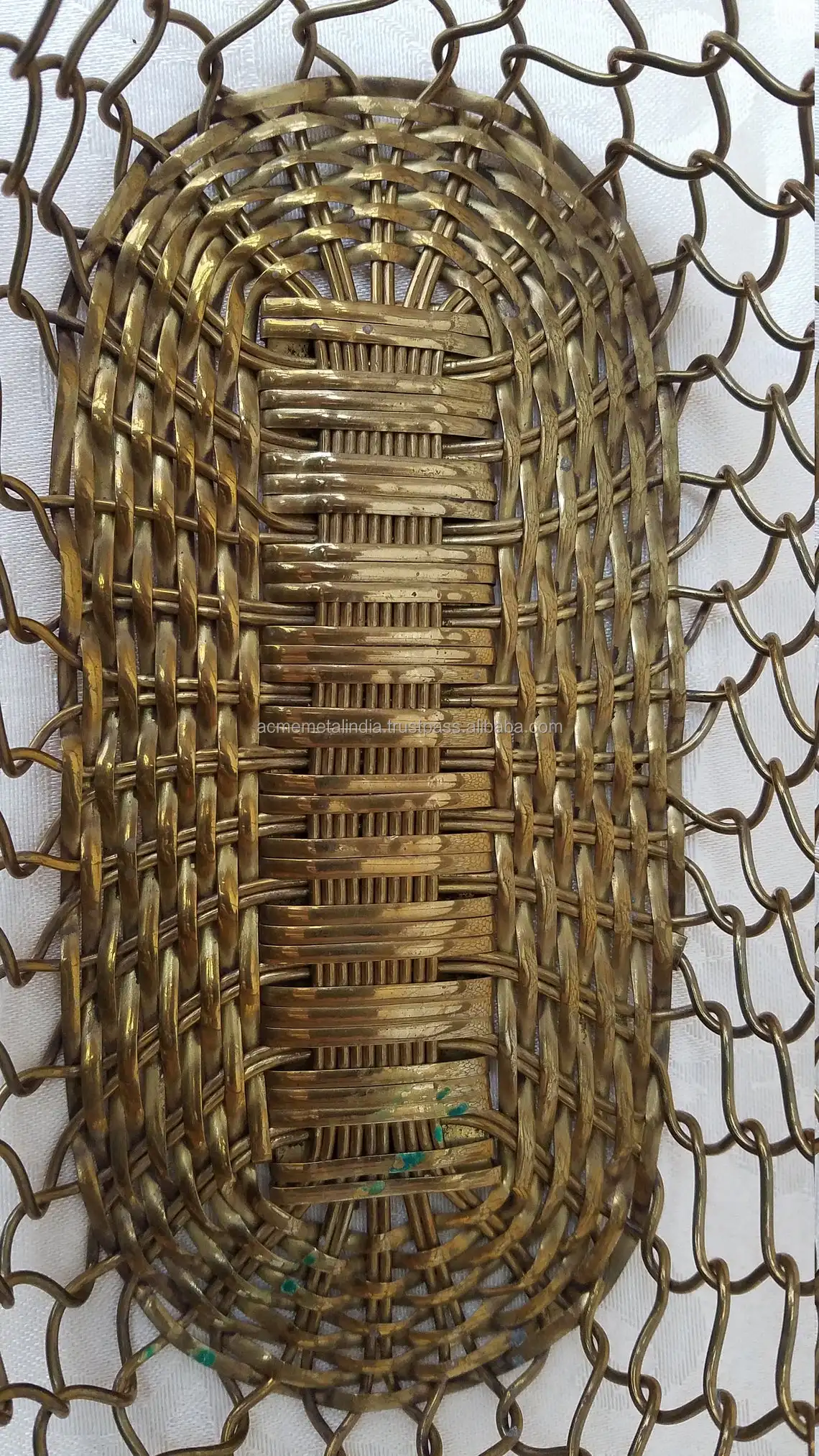 Customized Shape Fruit Basket Mesh Wire Vintage Design Vegetable Basket Best Quality Kitchenware Baskets For Sale