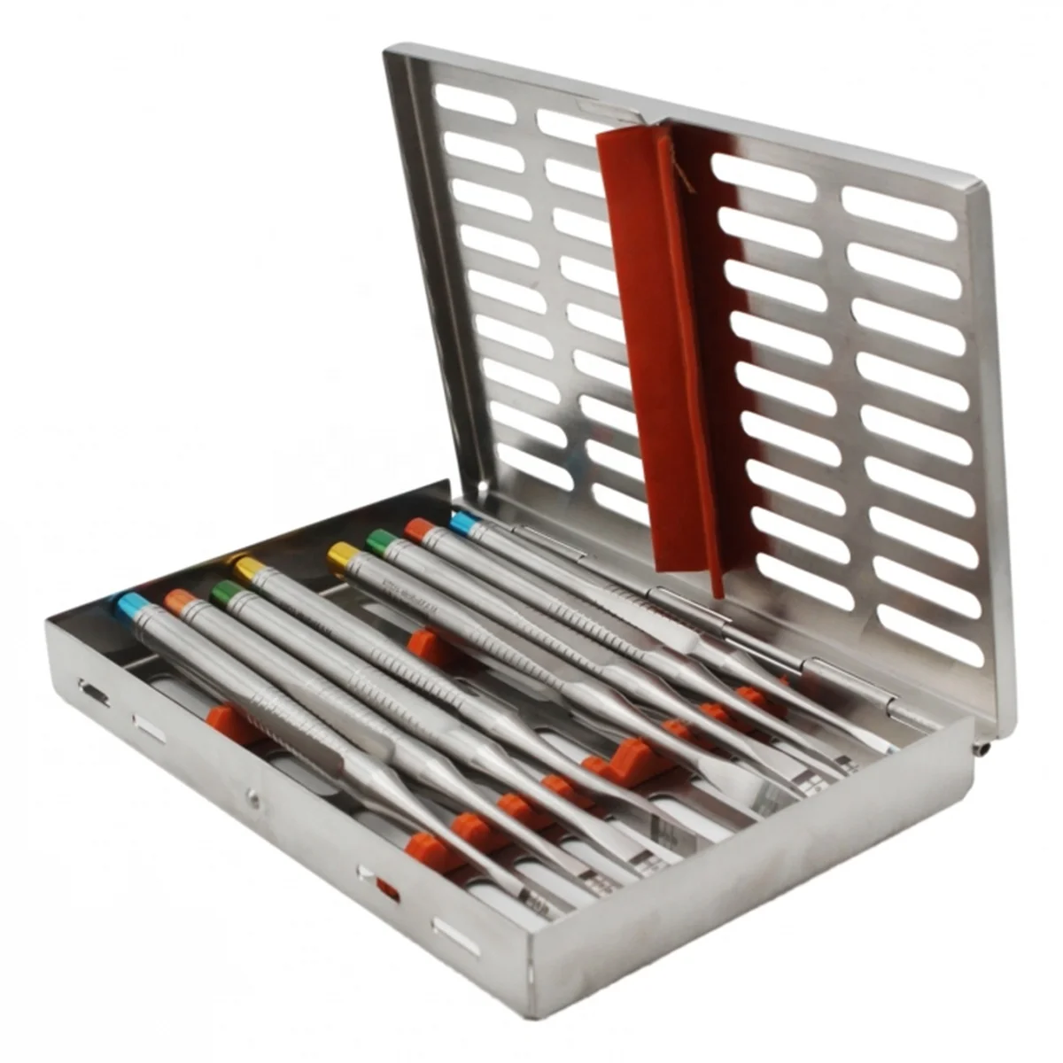 Dental Implant Chisels Bone Splitting Instruments Set With sterilization Box Dental Implant Surgery Instrument Kit