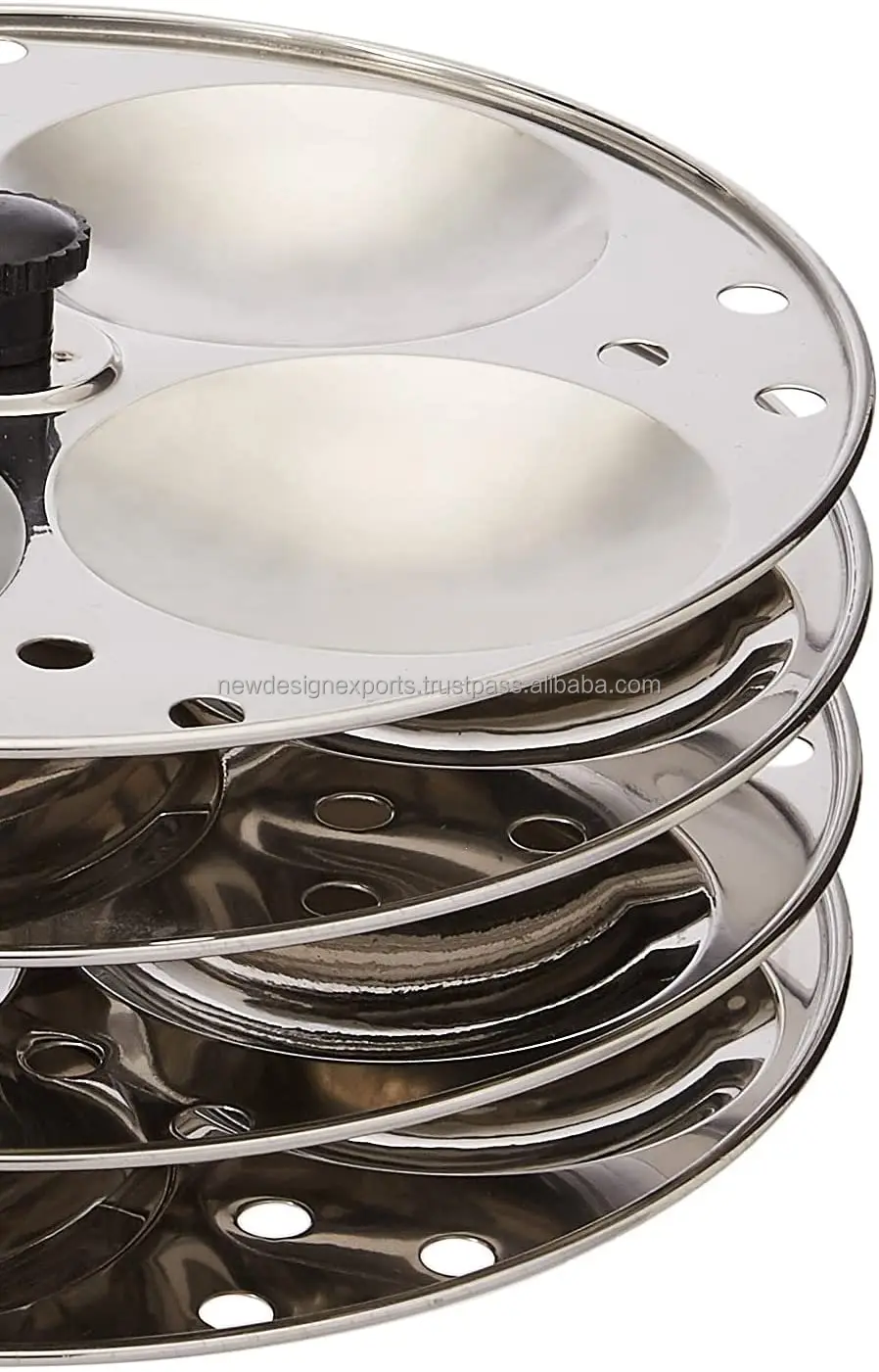 4 Tier Idli / Idly Stand 16 Idli Stand Can Be Used In Any Cooker Or Steamer Heavy And Strong Built For Longer Durability.