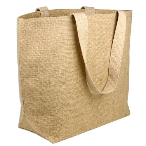 Raw Jute Yarn Eco Friendly Wholesale Natural Products Jute Tote bag 100% Nature New Design Export Oriented from Bangladesh