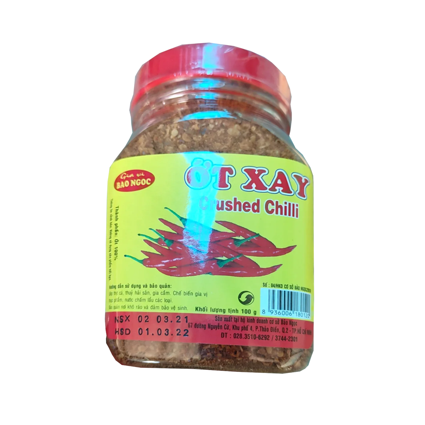 Hot Products 100% Nature Dried Red Chili crushed dried chili peppers salt from Vietnam Manufacture Cheap Price