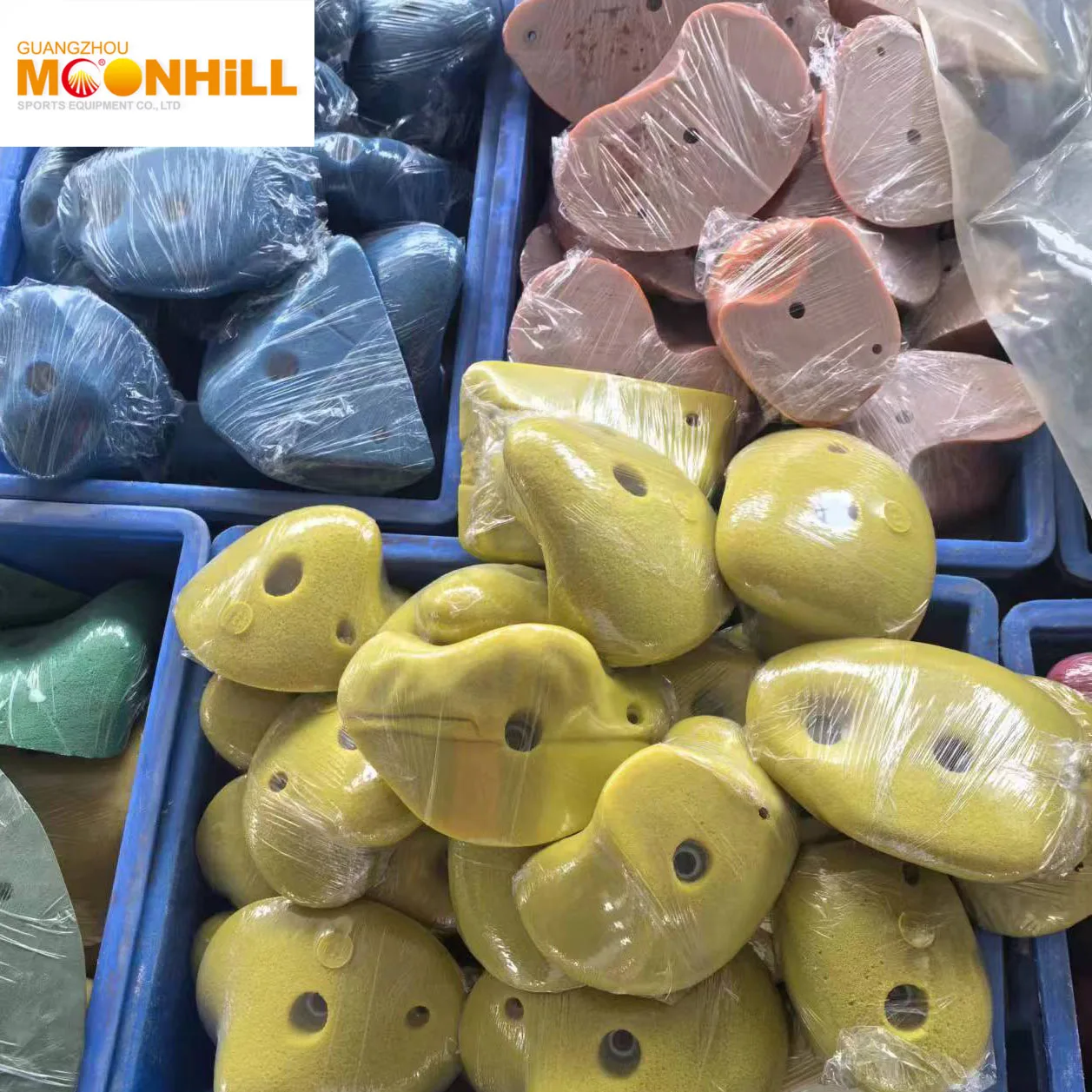 Mix Holds Climbing Holds For Rock Climbing Wall Colors Can Be Customized