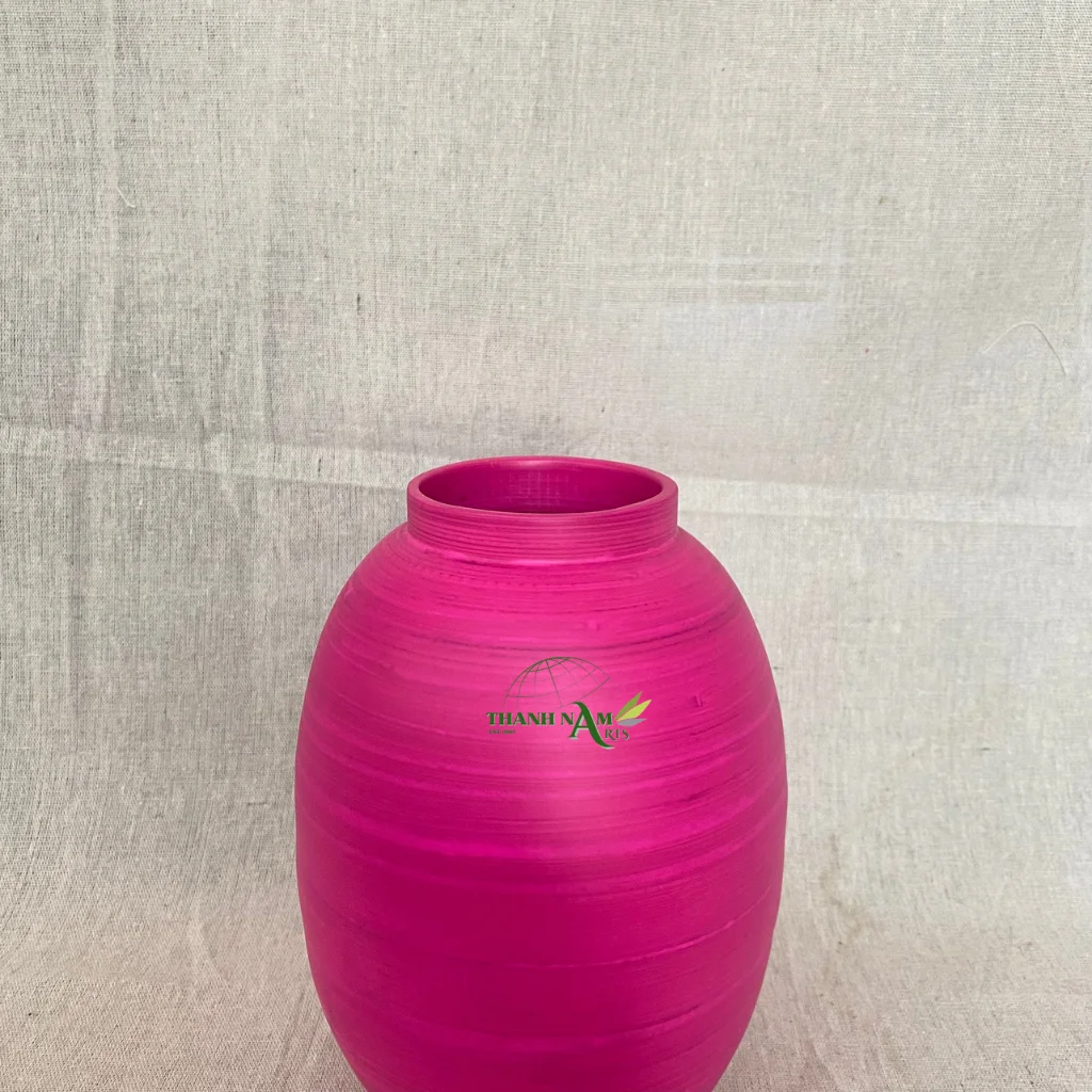 Modern High Quality Tall Floor Vase Decorative Wood Bamboo and Rattan for Home Wedding decor Hot Deal