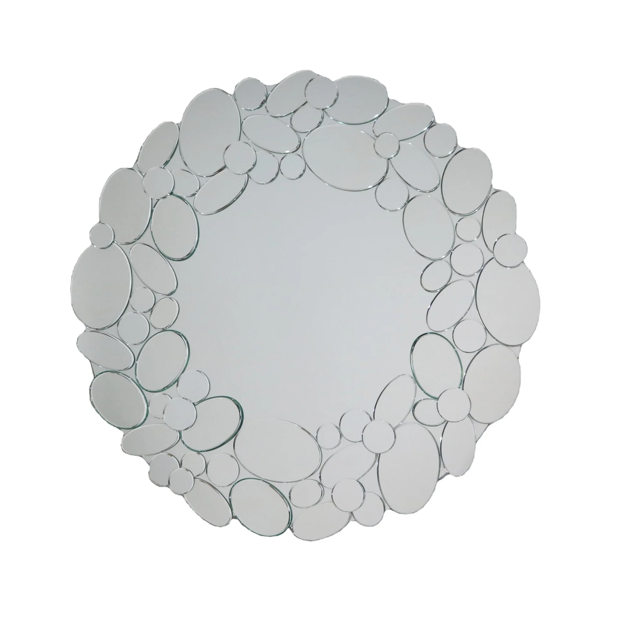 Best Seller 8-Layer Silver Coated Modern Design Home Decor Wall Mirrors High Quality Glass Direct Factory Wholesale Bathroom Use