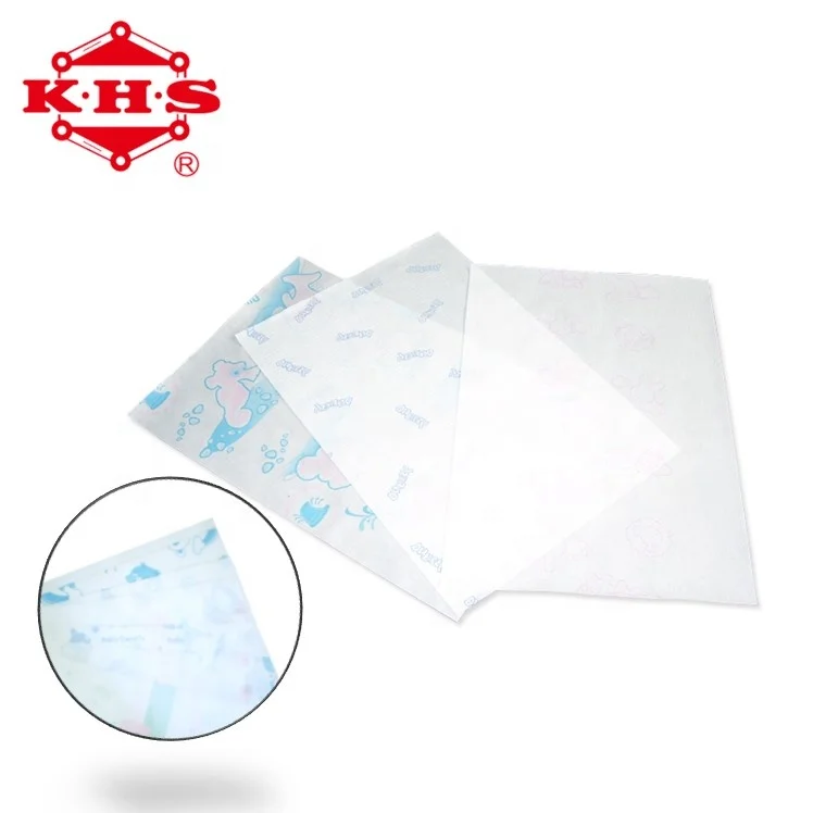 Incontinent cloth fabric raw material paper for underpad