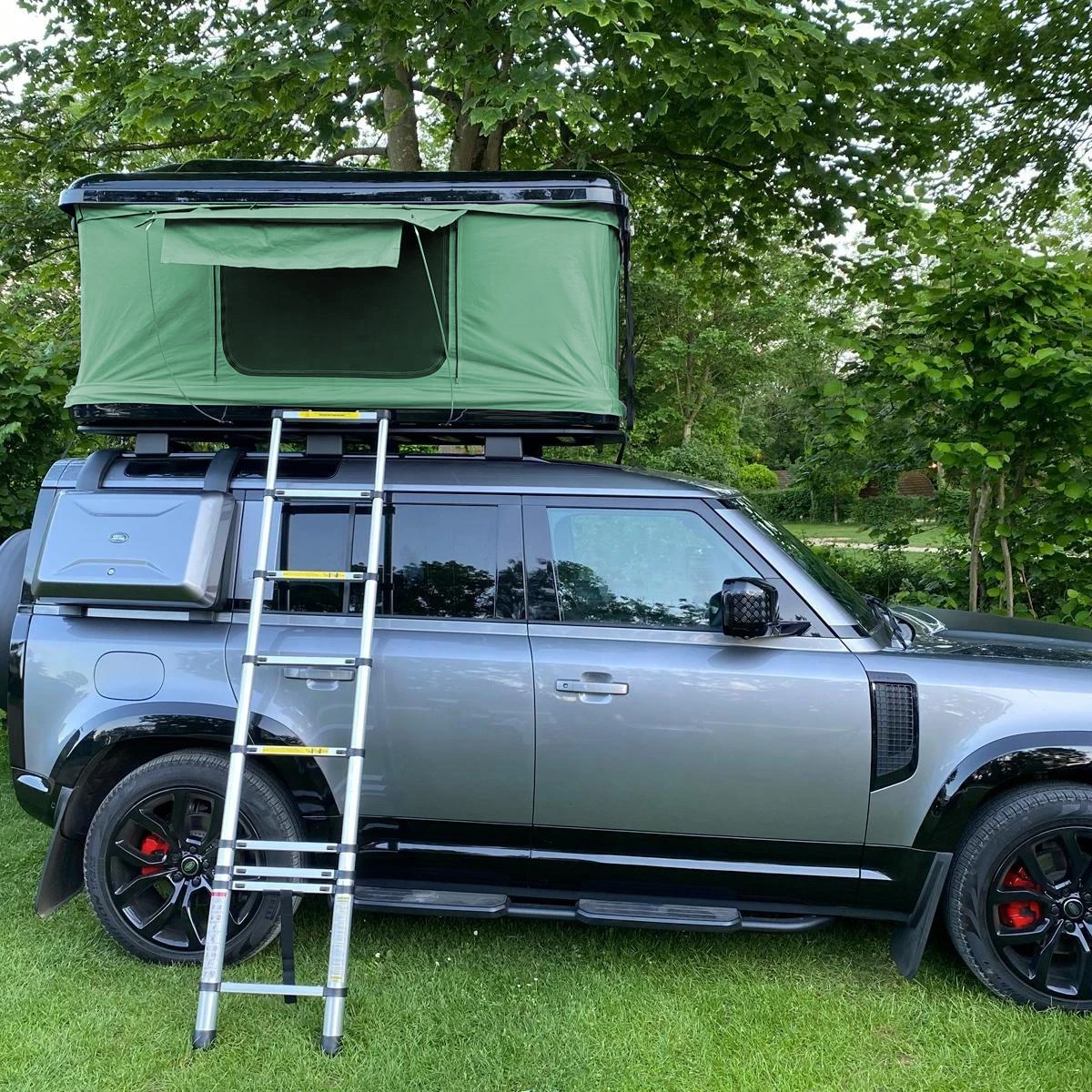 Goedkope auto daktent china with ladder Buitenshuis Camping daktent te koop