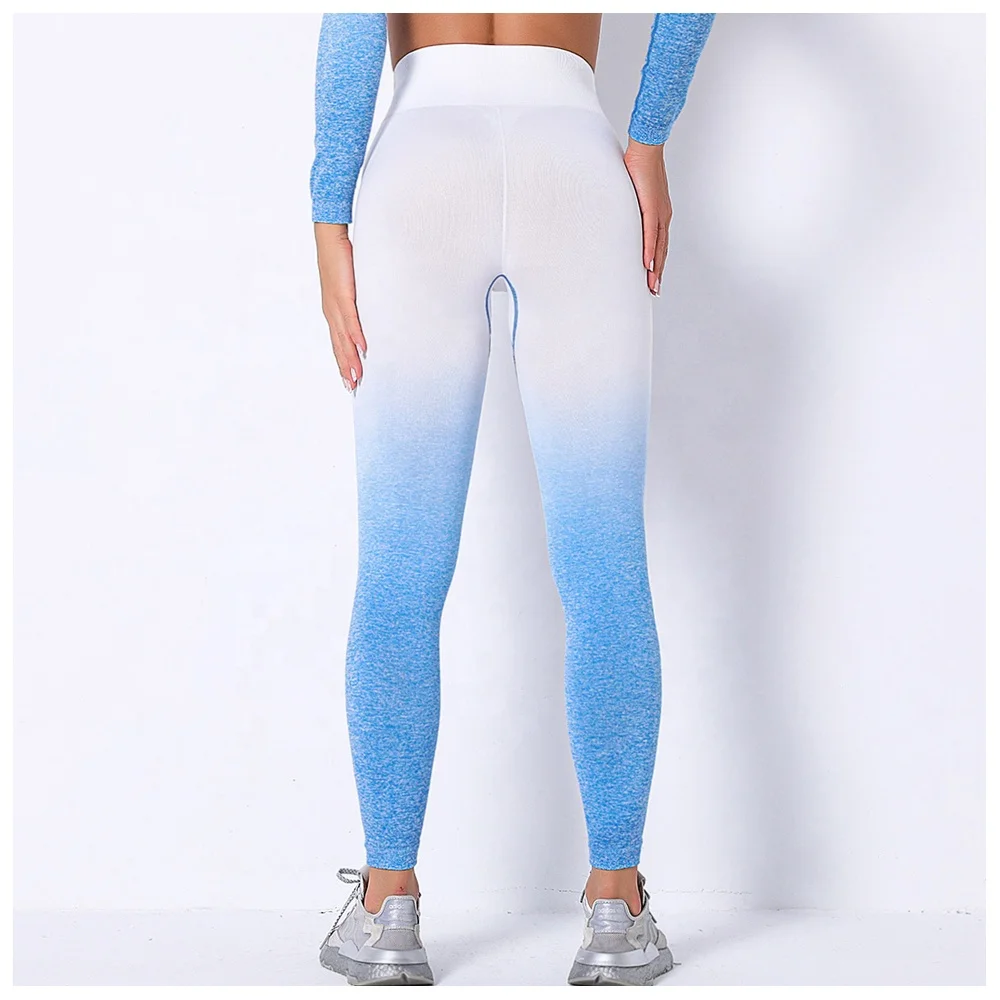 Heavy Duty Womens Workout Pant Sublimation Black Quick Drying Push up Sports Girls Seamless Legging Tights For Ladies