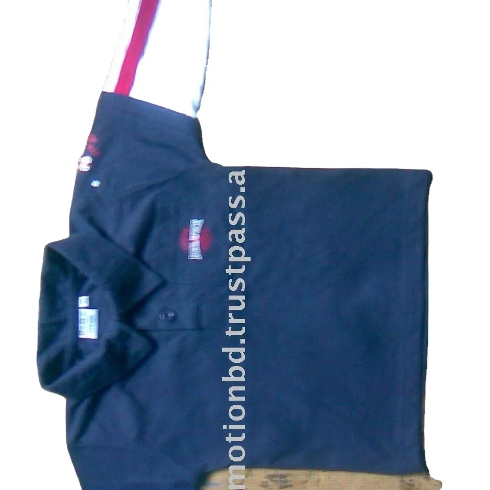 100% хлопок модная детская футболка-поло для