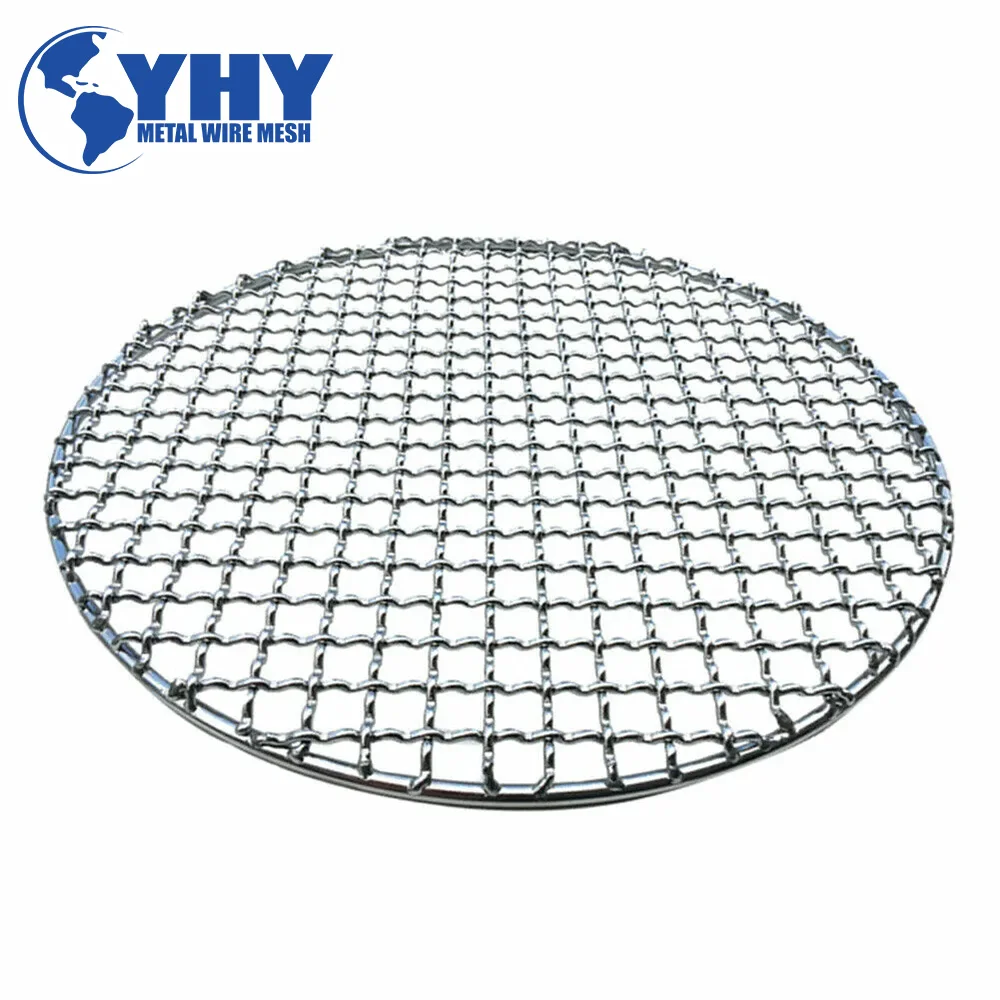 High temperature resistant non-stick metal grill grid suitable for outdoor grilling