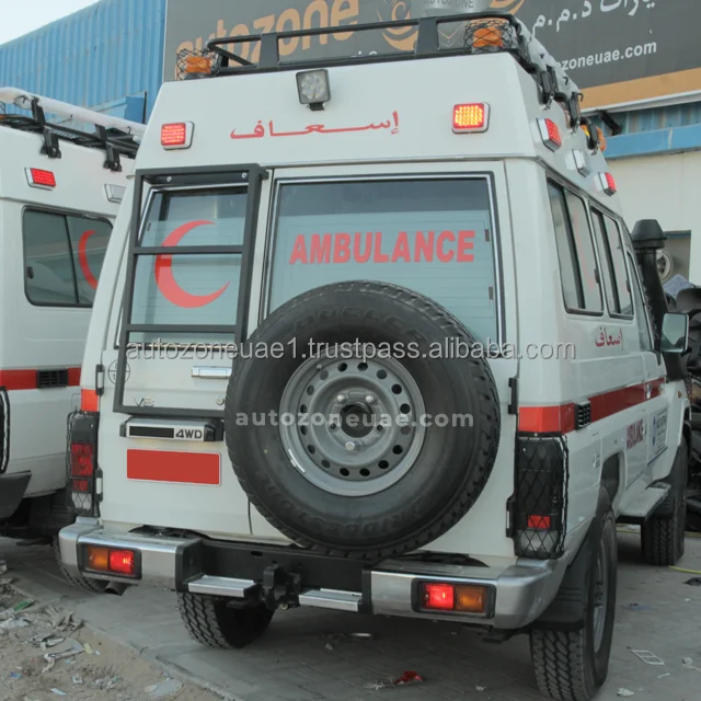 High Quality Used Medical Ambulance 4x4 Extended Roof Diesel Fuel Brand New