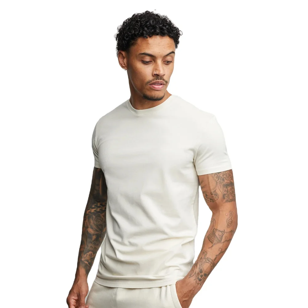 Verified Supplier 100% Combed Cotton 180 gsm Single Jersey Men T-Shirts